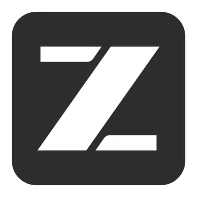 Z AI logo png dark download