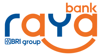 Bank Raya logo png dark download