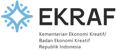 Kementerian Ekonomi Kreatif (Ekraf) logo png dark download