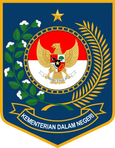 Ministry of Home Affairs / Kemendagri logo png dark download