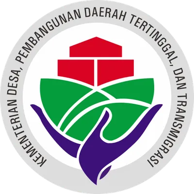 Ministry of Villages & PDTT / Kemendesa logo png dark download
