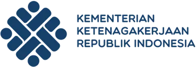 Kementerian Ketenagakerjaan (Kemnaker) logo png dark download