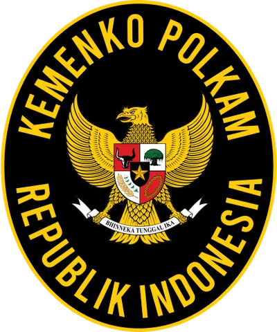 Kemenko Polkam logo png dark download