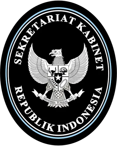 Cabinet Secretariat Indonesia logo png dark download