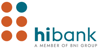 Hibank logo png dark download