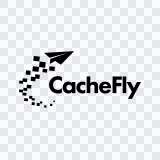 CacheFly black logo SVG