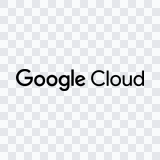 wordmark Google Cloud hitam PNG