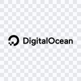 logo Digital Ocean hitam PNG