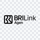 Agen BRILink black logo PNG