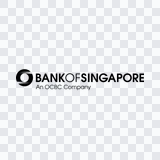 Bank of Singapore black logo PNG