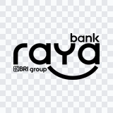 Bank Raya black logo PNG