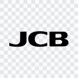 JCB black wordmark PNG
