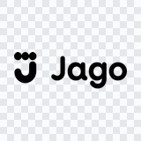 Bank Jago black logo PNG
