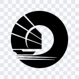 OCBC Bank black icon PNG