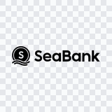 SeaBank black logo PNG