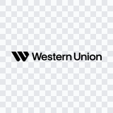 Western Union black logo PNG