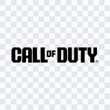 logo Call of Duty hitam SVG
