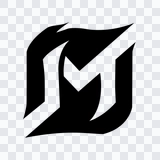 Mobile Legends black icon PNG