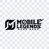 Mobile Legends black logo PNG