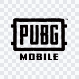 PUBG Mobile black logo SVG