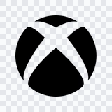 Xbox black icon PNG