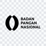 Badan Pangan Nasional / Bapanas black logo PNG