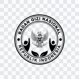 Badan Gizi Nasional (BGN) black logo PNG