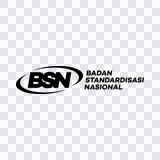 Badan Standardisasi Nasional / BSN black logo PNG
