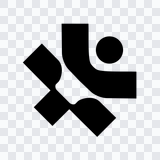 Kemenkop black logo PNG