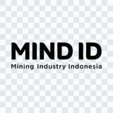 Mining Industry Indonesia / MIND ID black wordmark PNG
