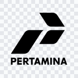 Pertamina black logo PNG