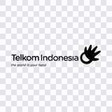logo Telkom Indonesia hitam PNG