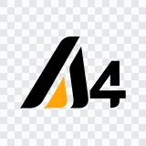 A4Tech black icon SVG