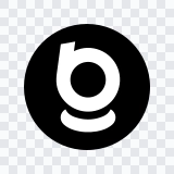 Baseus black logo SVG