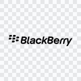 BlackBerry black logo SVG