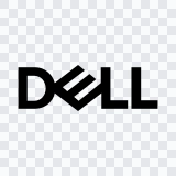 Dell black logo SVG