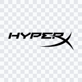 logo HyperX hitam SVG