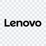 wordmark Lenovo hitam SVG
