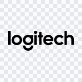 logo Logitech hitam SVG