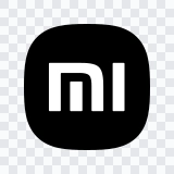 ikon Xiaomi hitam SVG
