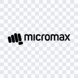 Micromax black logo PNG