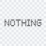 Nothing black logo SVG