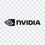 NVIDIA black logo SVG