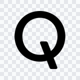 Qualcomm black icon PNG