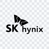 SK hynix black logo SVG