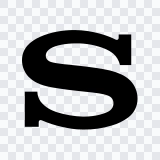 Sony black icon SVG