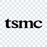 TSMC black wordmark SVG