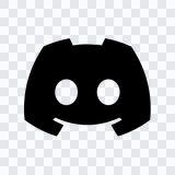 Discord black icon PNG