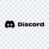 Discord black logo PNG