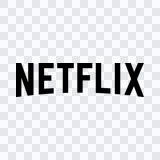 Netflix black logo PNG